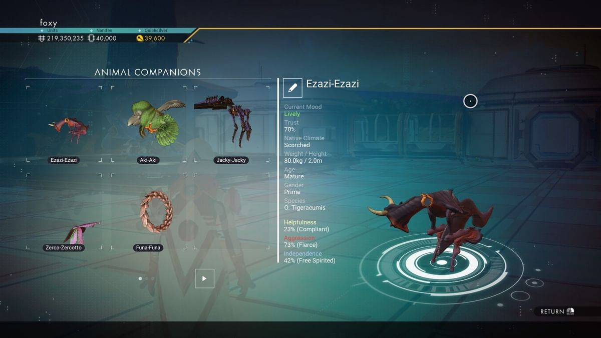 A full guide on breeding your companions in No Man's Sky (2022)