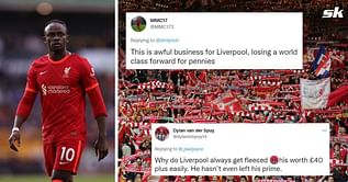 "We got robbed", "He hasn't even left his prime" - Liverpool fans frustrated as details over fee involved in Sadio Mane's transfer to Bayern Munich revealed