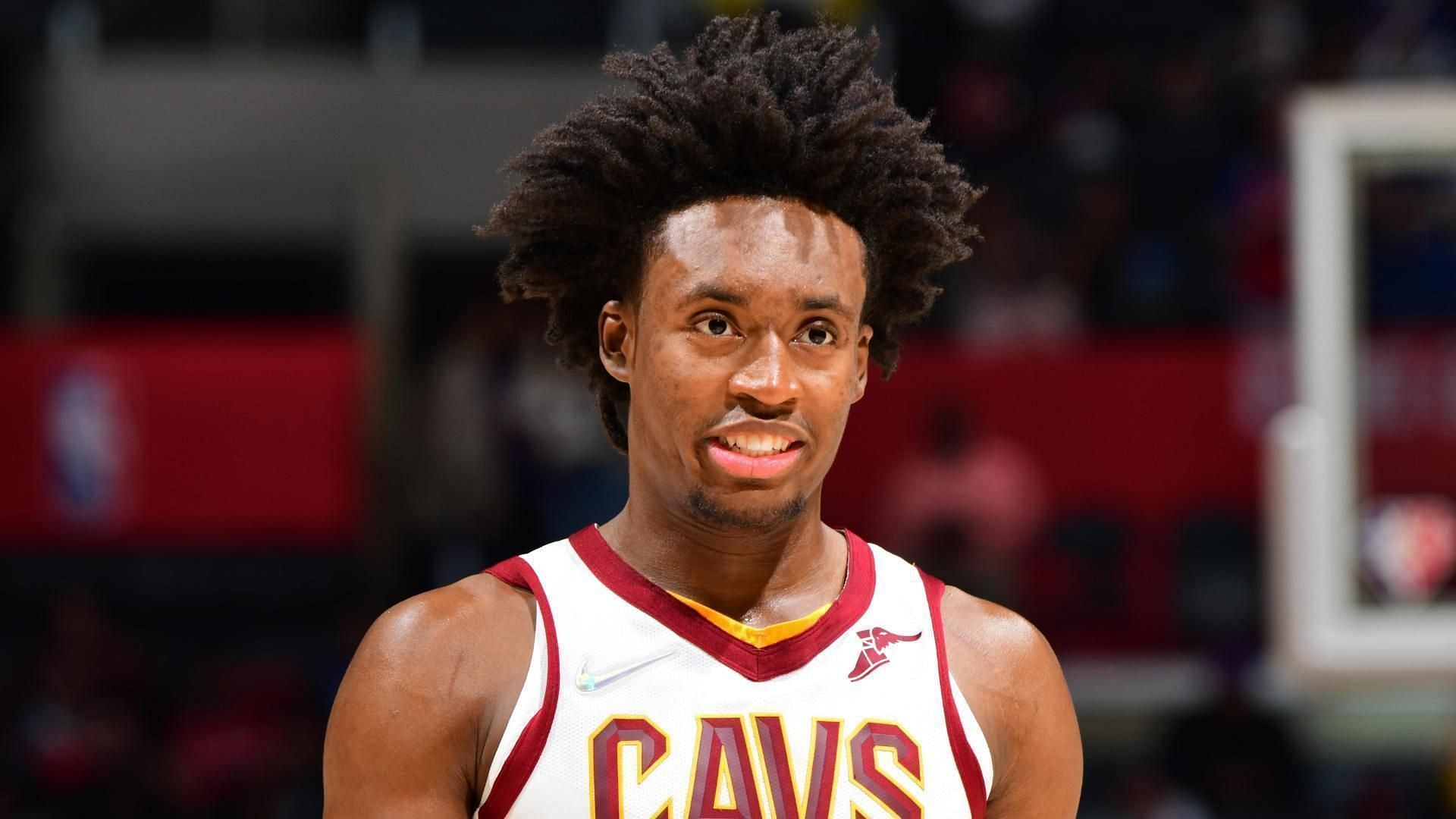 The Cleveland Cavaliers are looking to re-sign Collin Sexton. [Photo: ESPN]