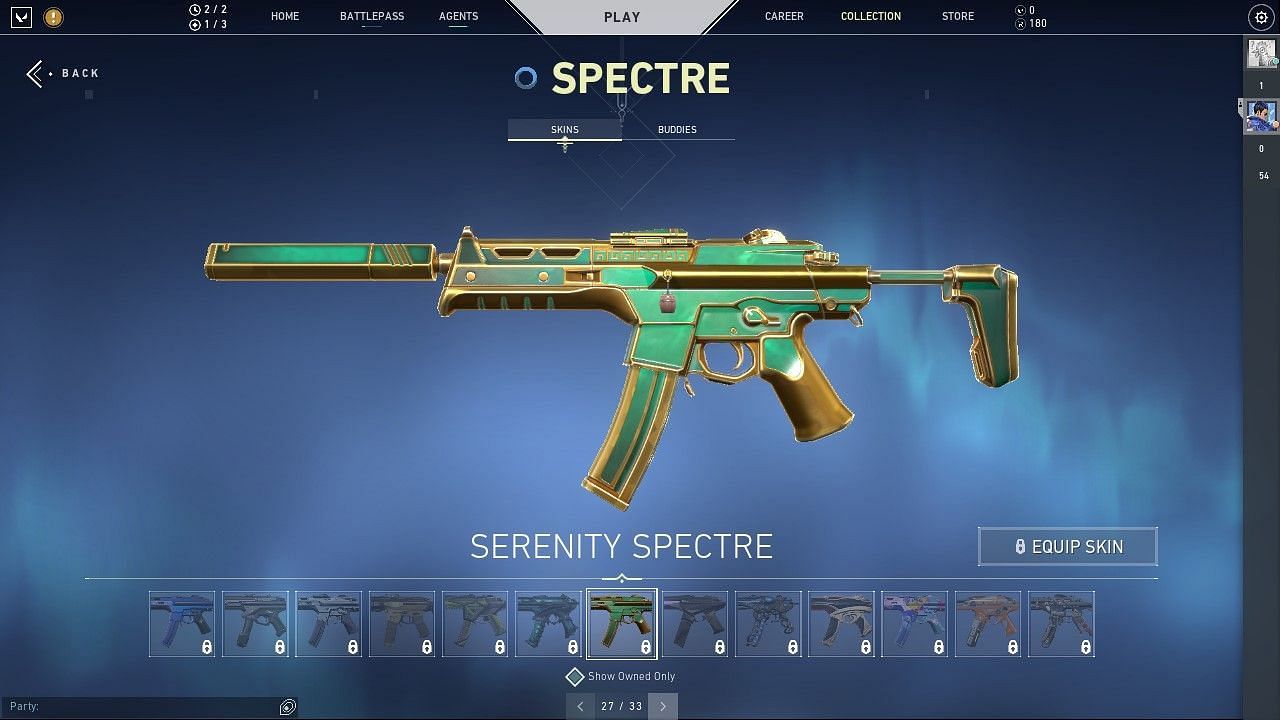 Full list of Spectre skins in Valorant as of Episode 4 Act 3