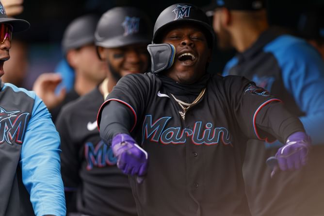 Watch: Miami Marlins infielder Jazz Chisholm demolishes a grand slam against Washington Nationals