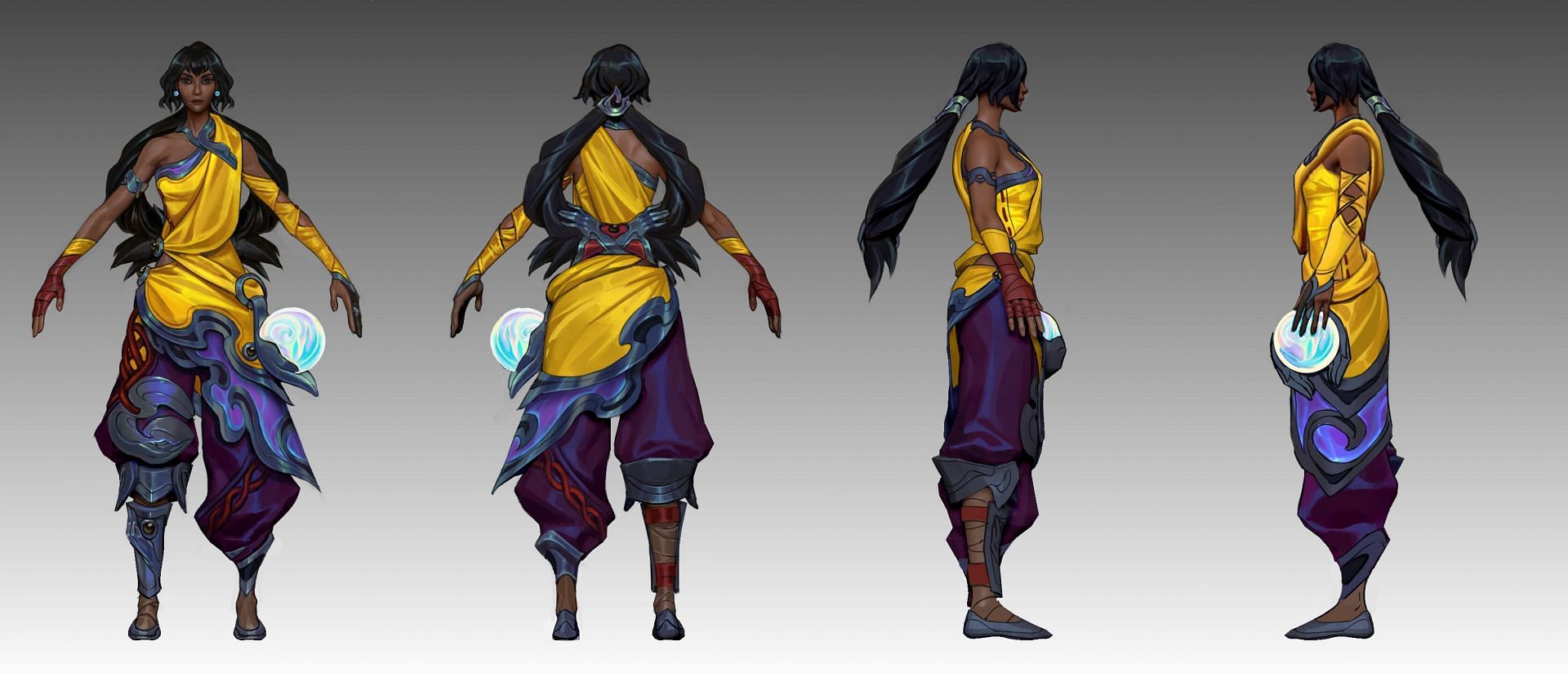 Nilah is set to hit the PBE today (Image via Riot Games)