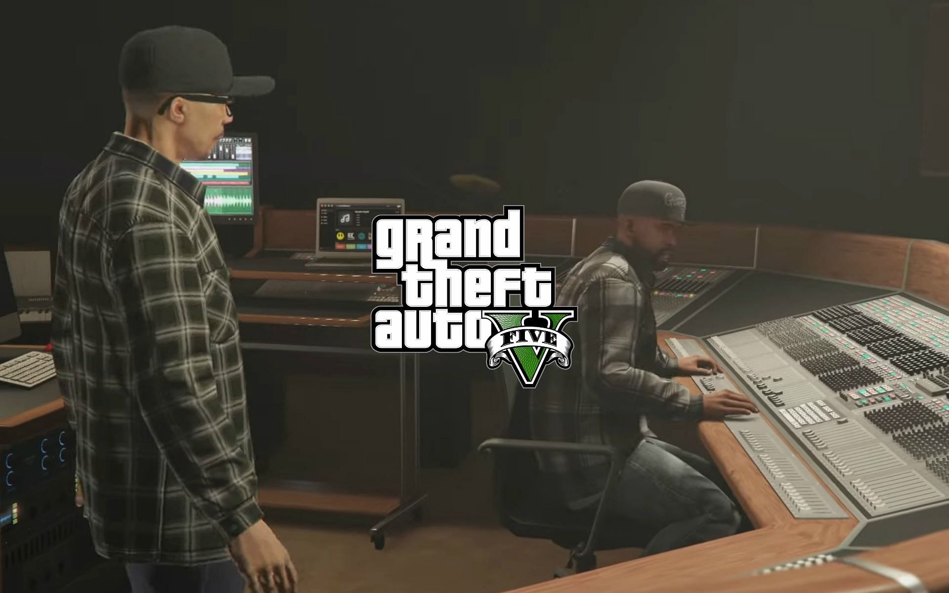 The tracklist in GTA 5 and its online counterpart is extensive (Image via Rockstar Games)
