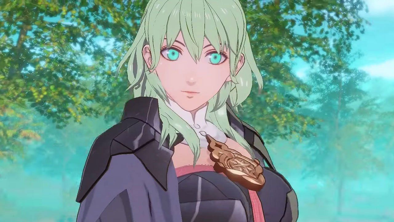 Byleth as she appears in Fire Emblem Warriors: Three Hopes (Image via Nintendo)