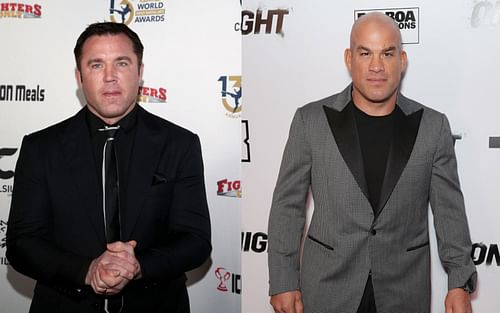 Chael Sonnen (left) and Tito Ortiz (right)