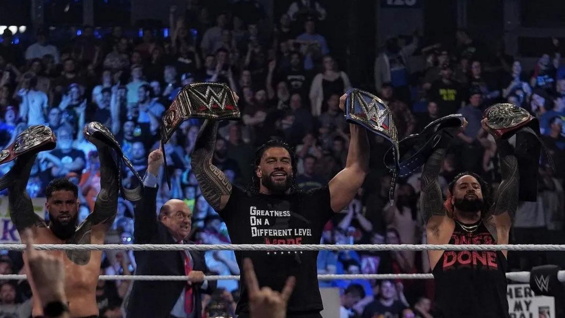 The Bloodline is currently in possession of a lot of championships in WWE