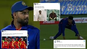 "Tauba Tauba, saara mood kharab kar diya!" - Fans slam Rishabh Pant, Iyer's drop as SA thump India in 1st T20I