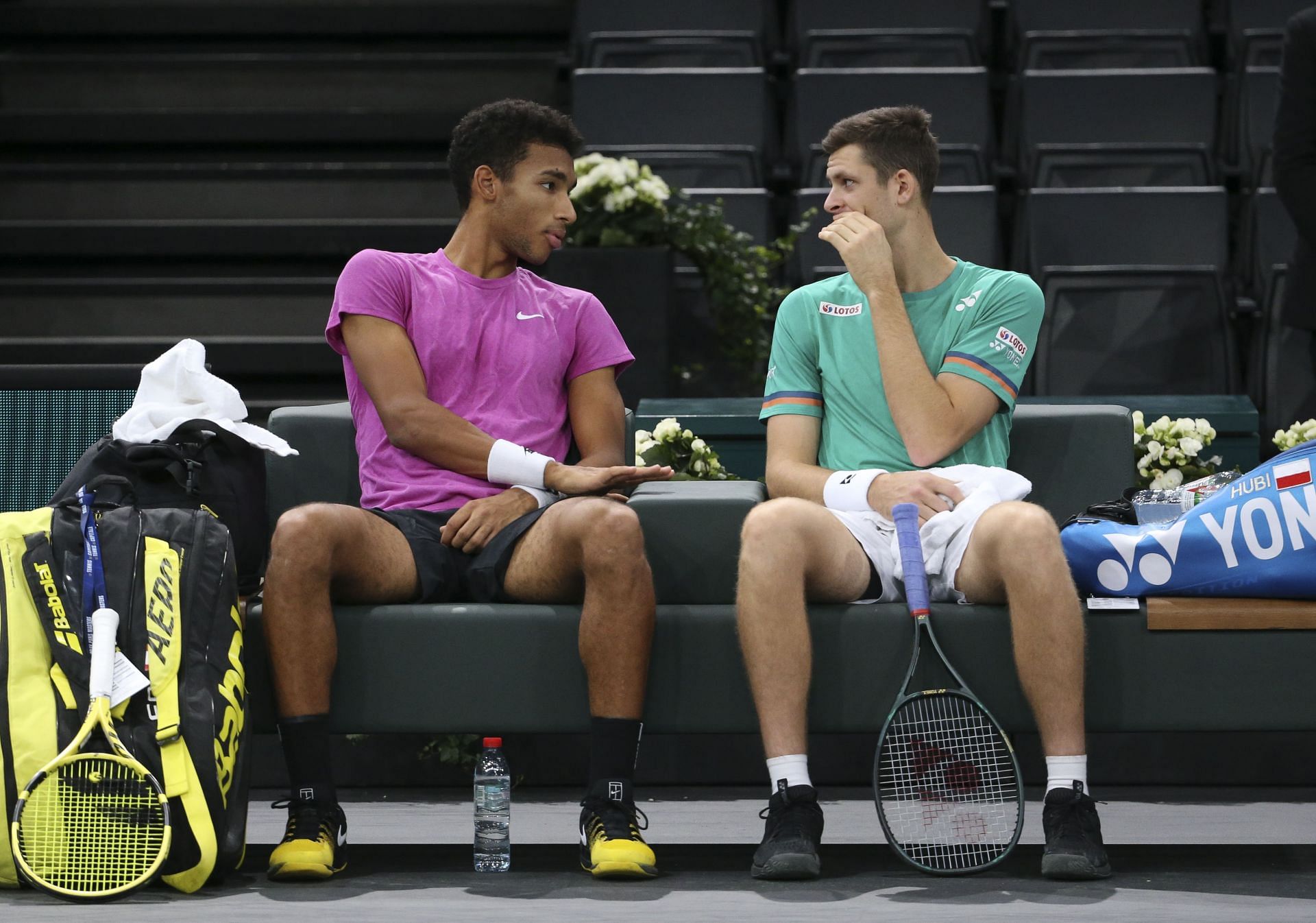 Felix Auger-Aliassime and Hubert Hurkacz have played doubles together in the past.