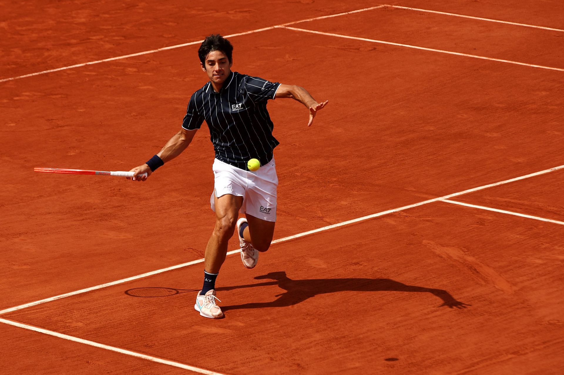 Cristian Garin at the 2022 French Open.
