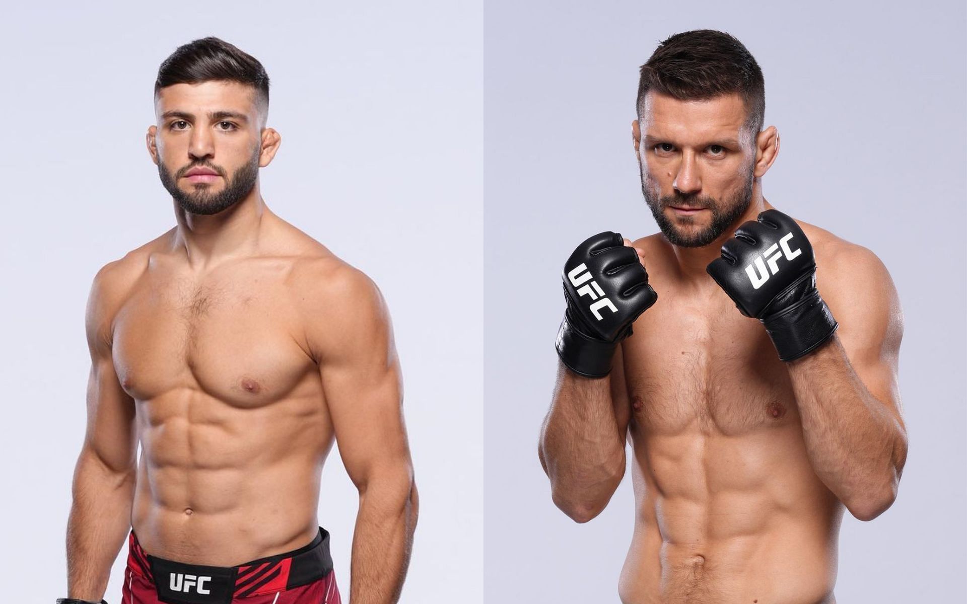 Arman Tsarukyan (left) Mateusz Gamrot (right) (Images via @arm_011 @mateusz_gamrot on Instagram)