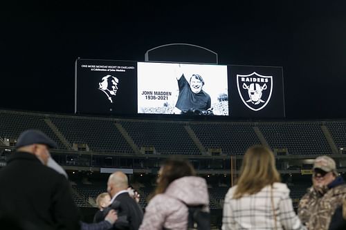 A memorial service held for Hall of Fame NFL Coach and broadcaster John Madden