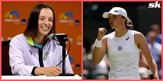 “I'm pretty happy that it's 37, I'm going to do my best to get even more” - Iga Swiatek after Wimbledon R2 win over Lesley Pattinama Kerkhove