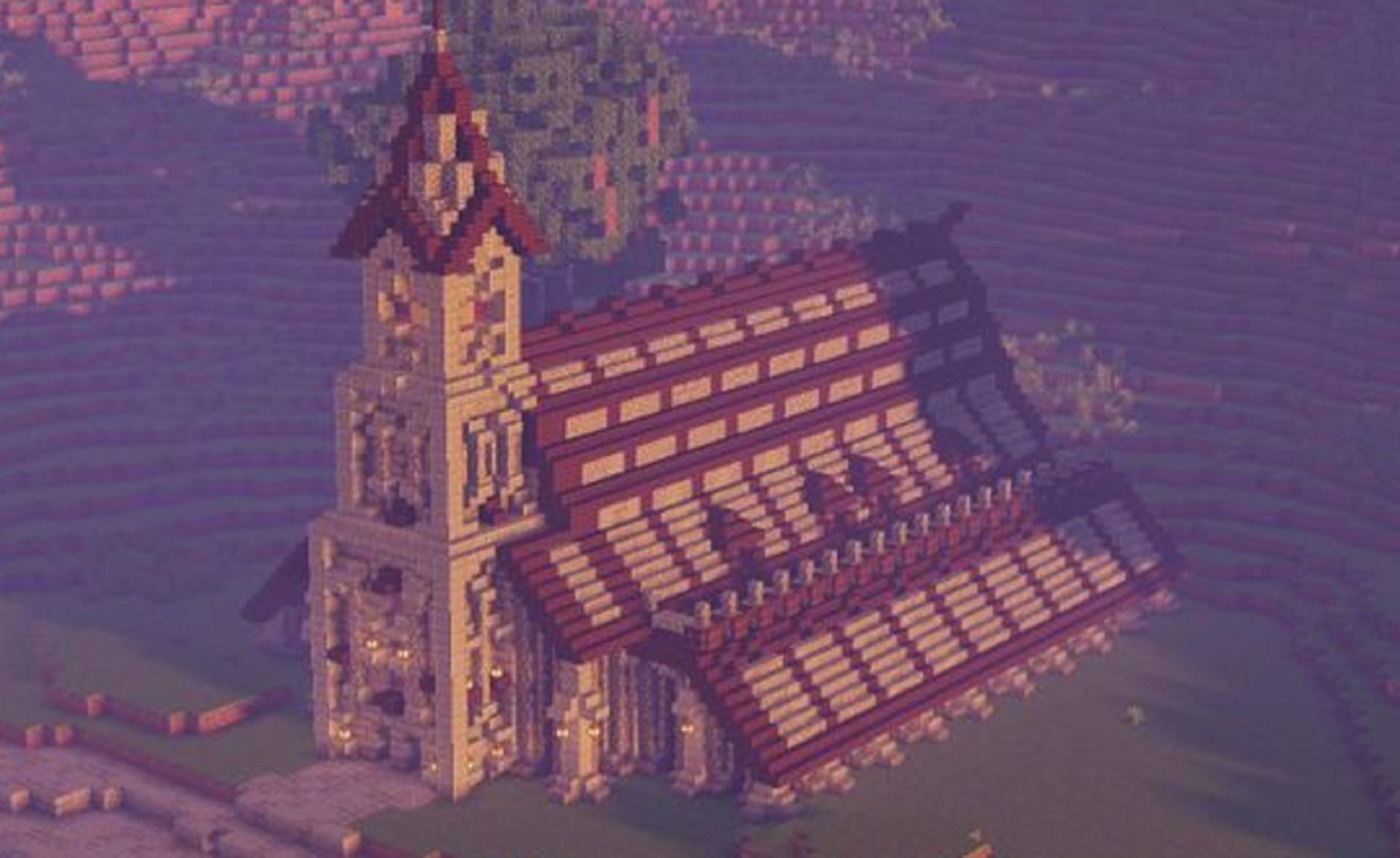 Big Medieval House for Minecraft