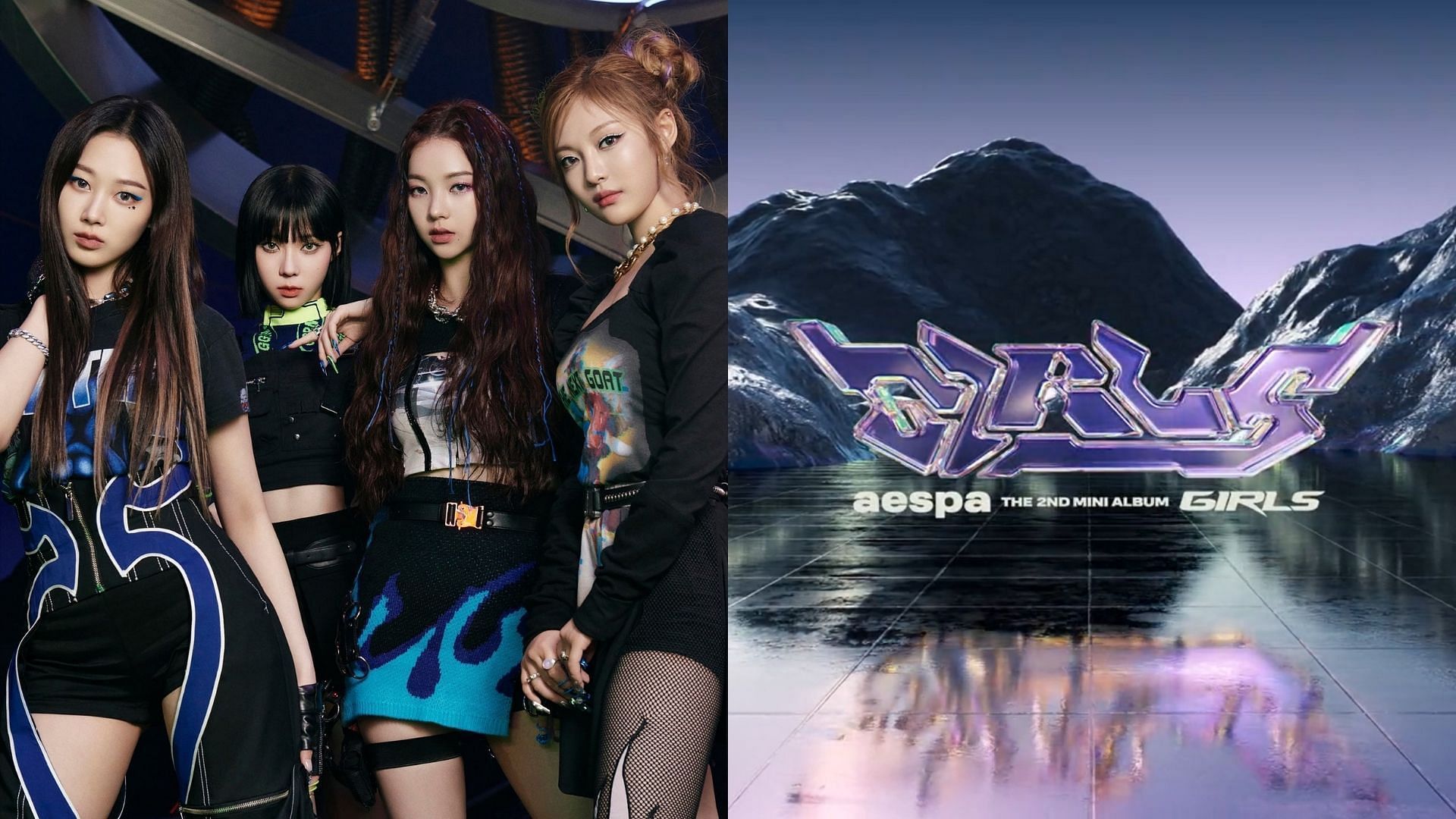 K-pop super girl group aespa announce comeback (Images via @aespa_official/Twitter)