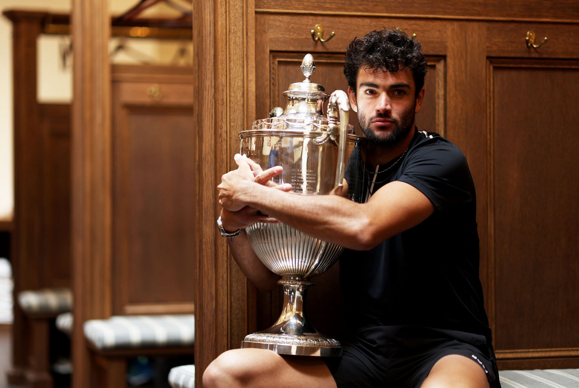 Matteo Berrettini was proud to join the ranks of multiple-time champions in Queen&#039;s Club history