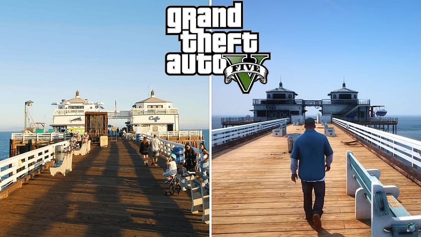 GTA VIDA REAL - A PRAIA de LOS SANTOS!!! (LOS ANGELES) 