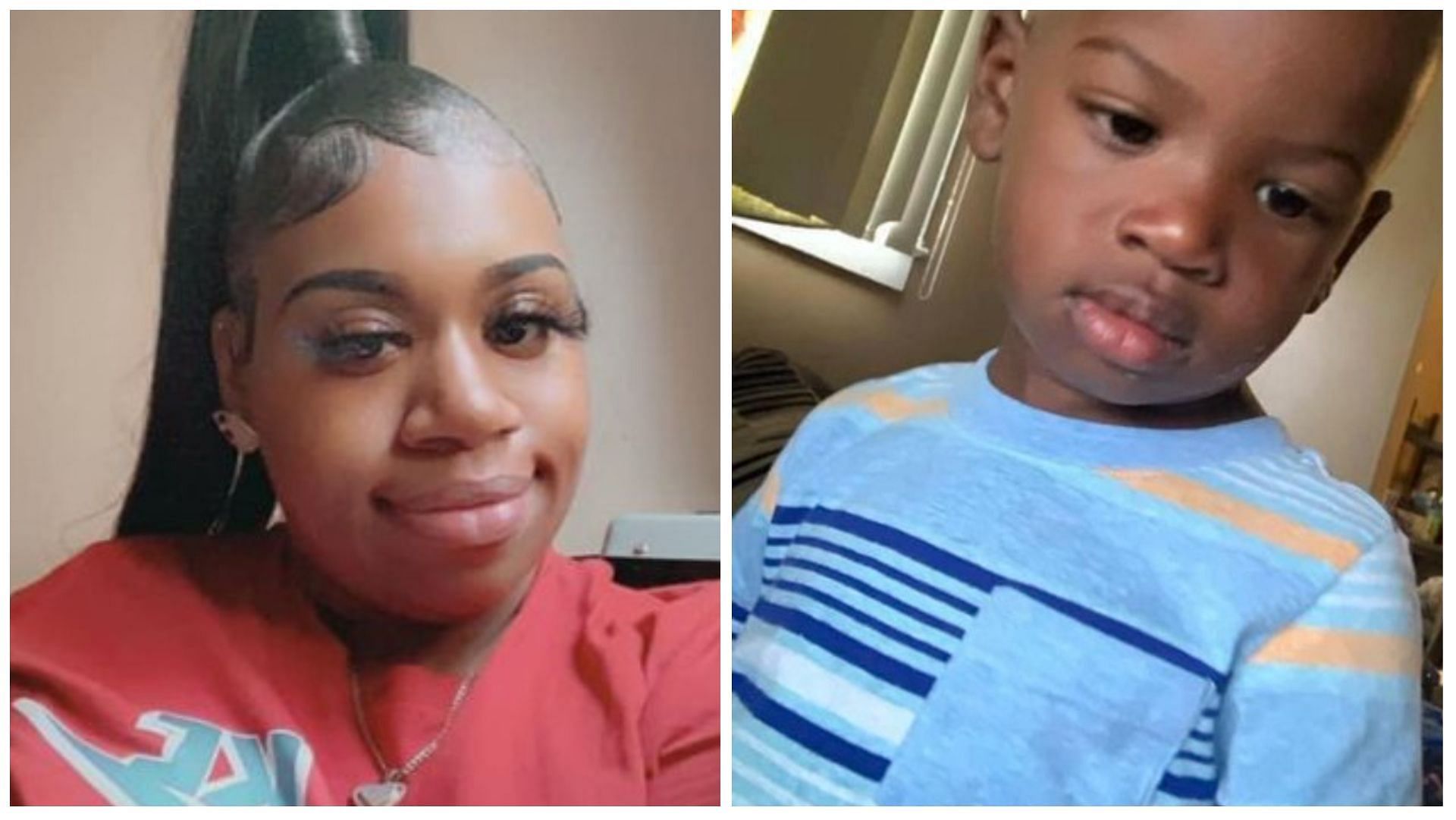 Detroit mom Azuradee France (left) charged with murder after toddler found dead in a freezer (Image via Twitter/Jessica Dupnack)