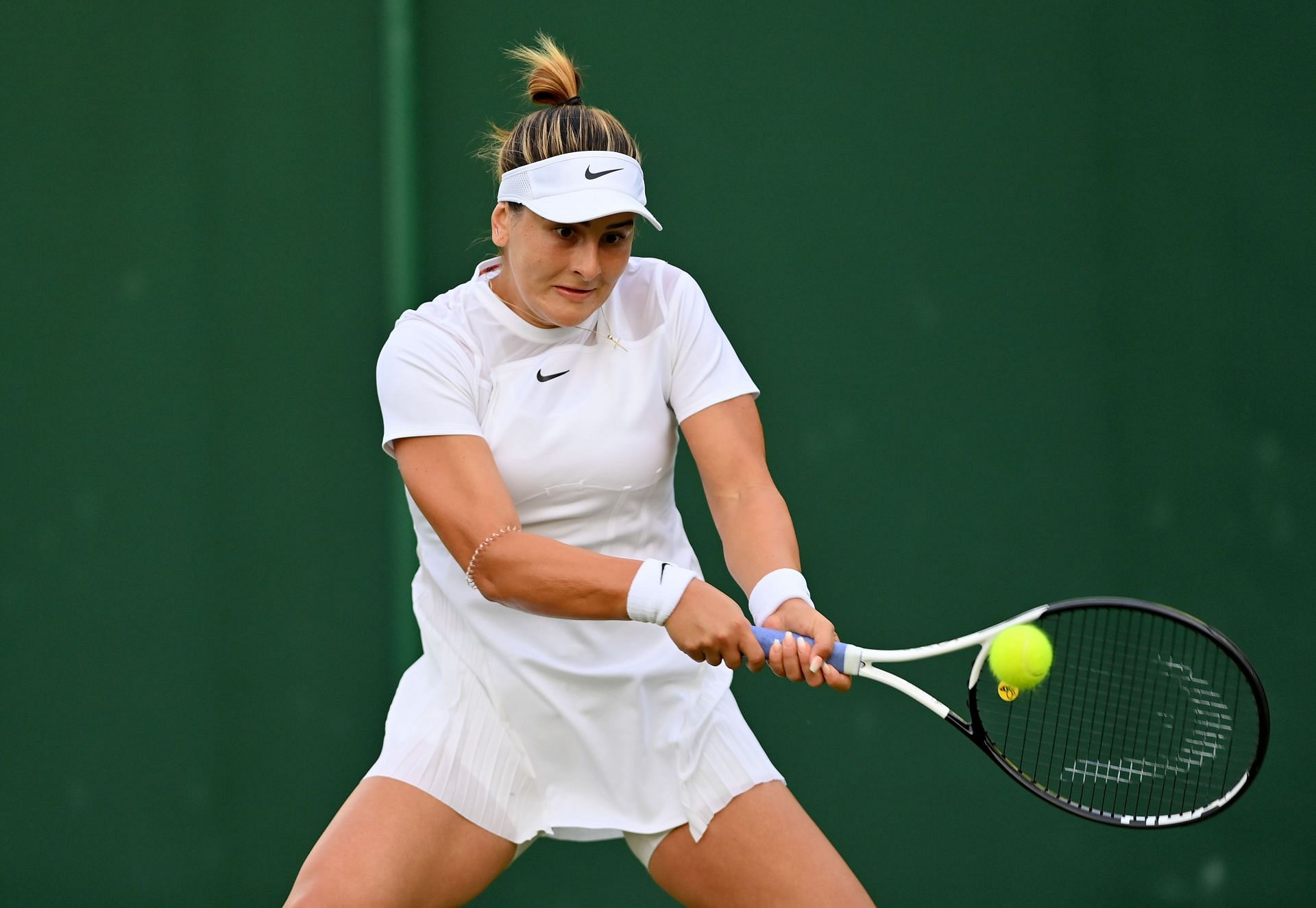 Bianca Andreescu has won five out of seven matches on grass so far this season