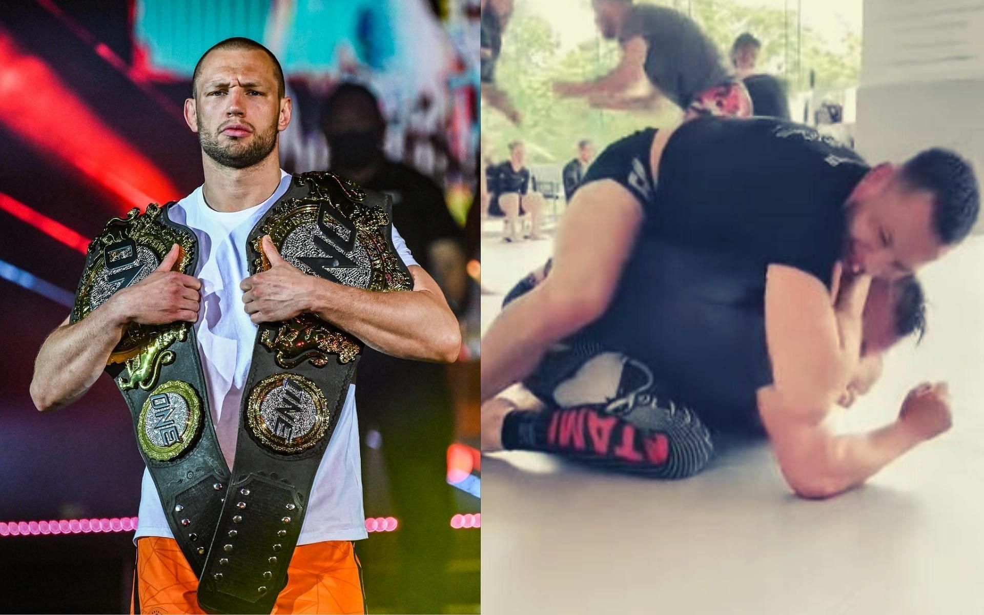 ONE double champ Reinier de Ridder is heavily preparing for his bout at ONE 159. (Images courtesy of ONE Championship)