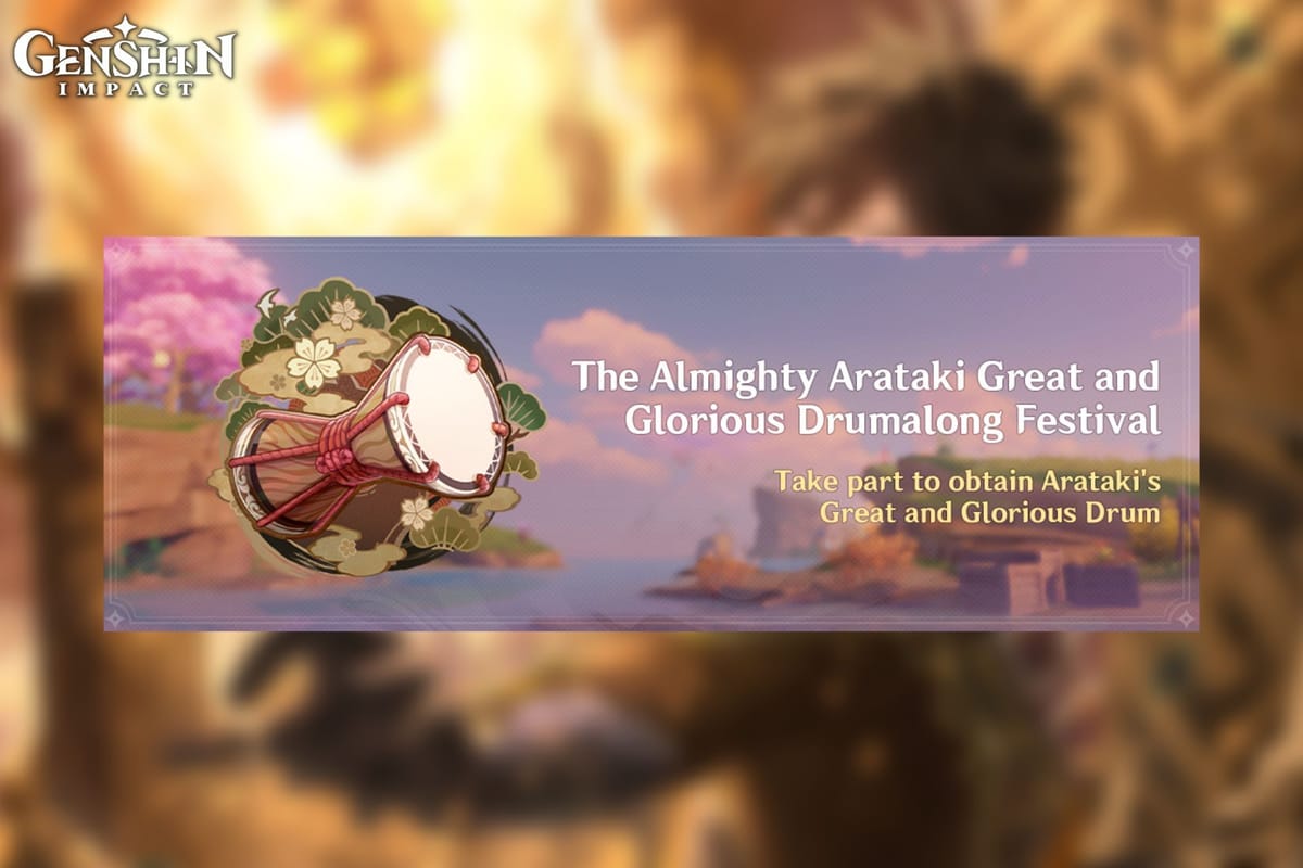 Genshin Impact Drumalong Festival Event Release date and gameplay