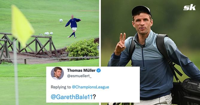 Thomas Muller takes cheeky Gareth Bale golf dig on Twitter