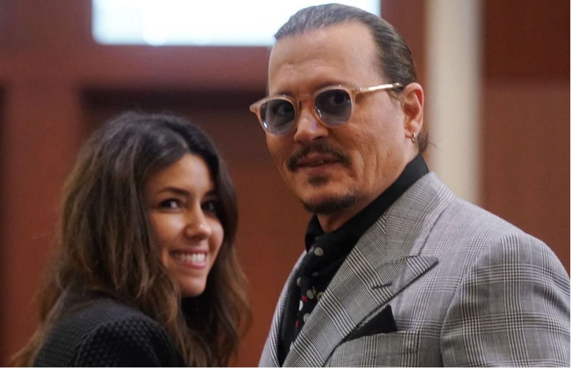 Camille Vasquez shared that her boyfriend was never conscious about Johnny Depp dating rumors (Image via Getty Images)
