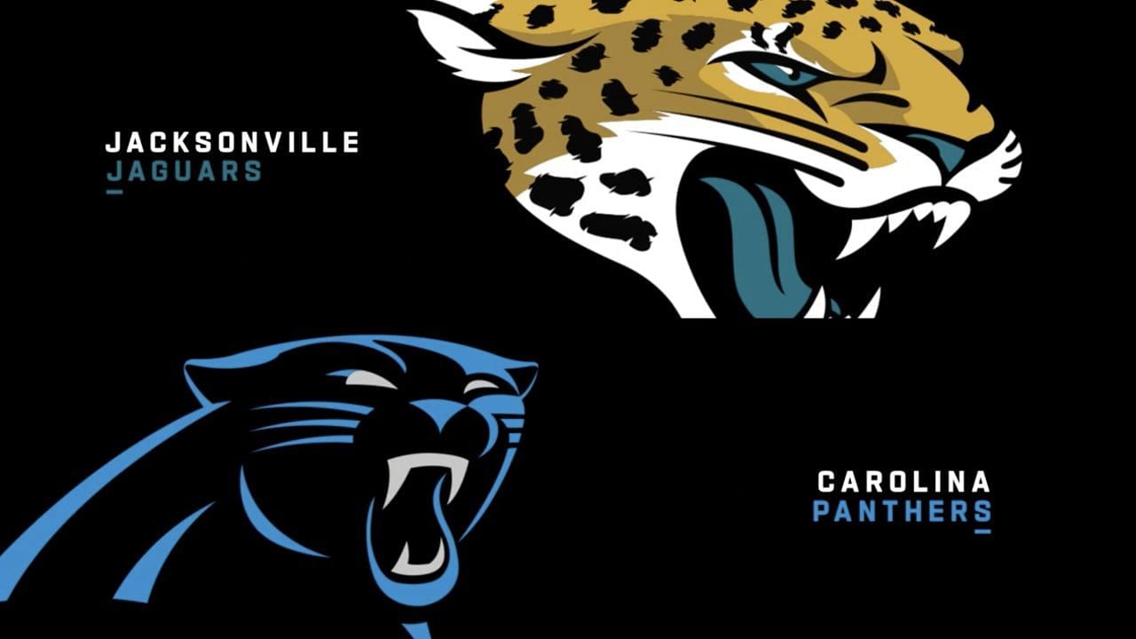 Panthers and Jaguars team logos