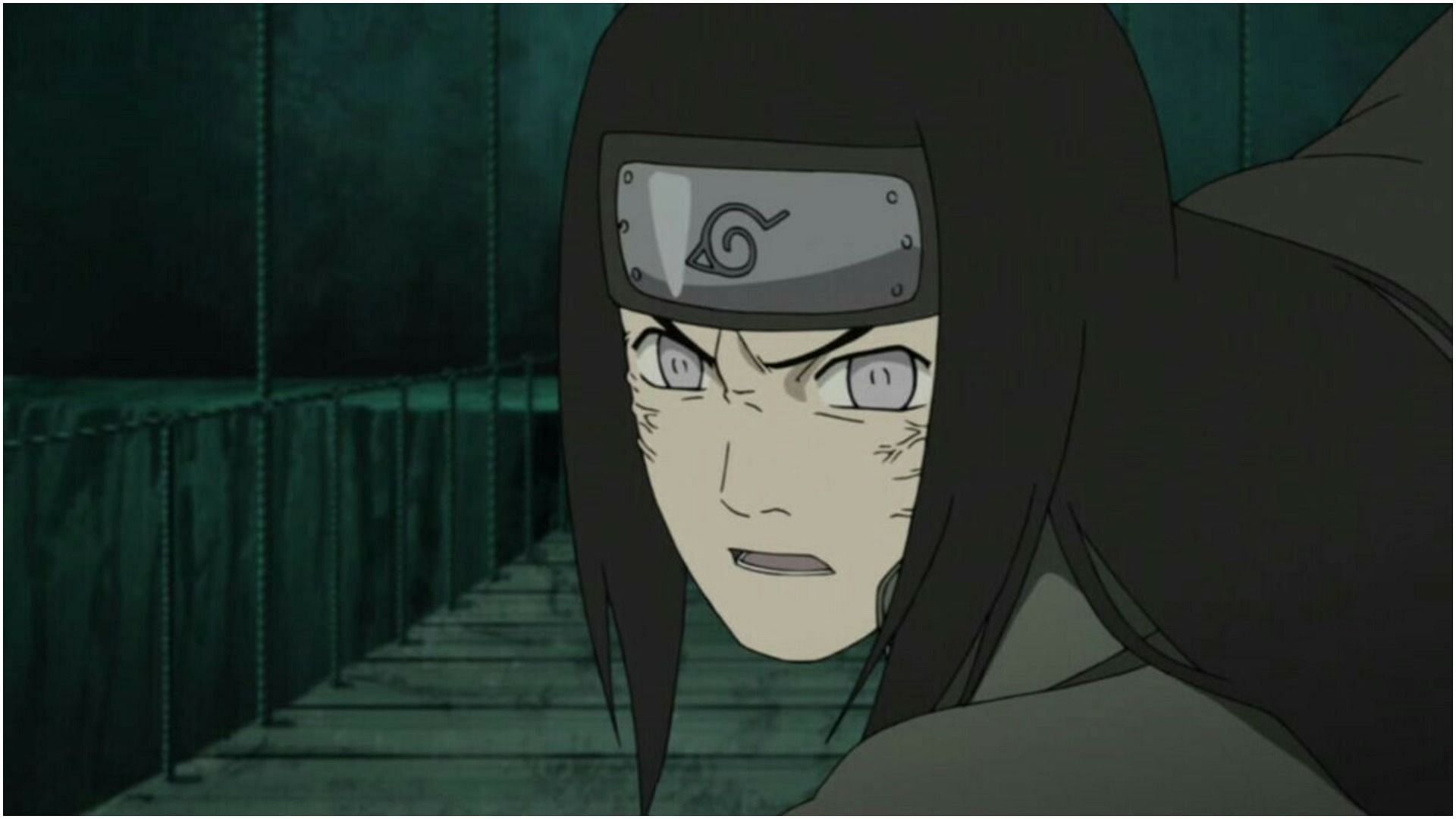 Neji Hyuga as shown in the anime (Image via Naruto)