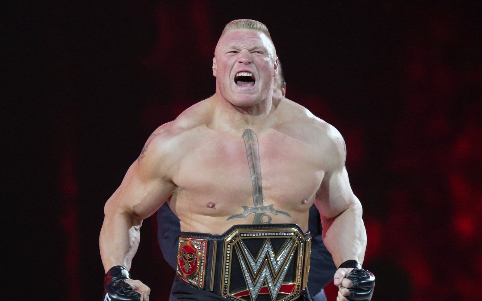 Brock Lesnar is a former 10-time World Champion!
