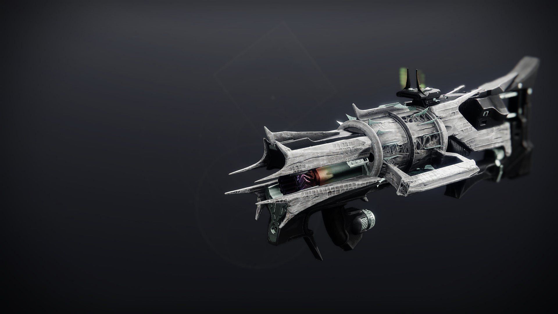 The Endless Appetite is an ornament for The Parasite Grenade Launcher. (Image via Bungie)