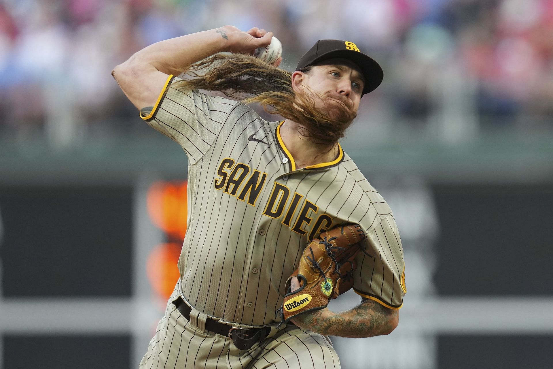 San Diego Padres starting pitcher Mike Clevinger holds a 3.53 ERA this season.