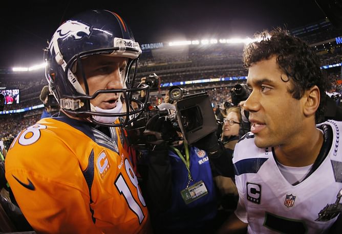 Russell Wilson recalls how Peyton Manning inspired him at youth training camp
