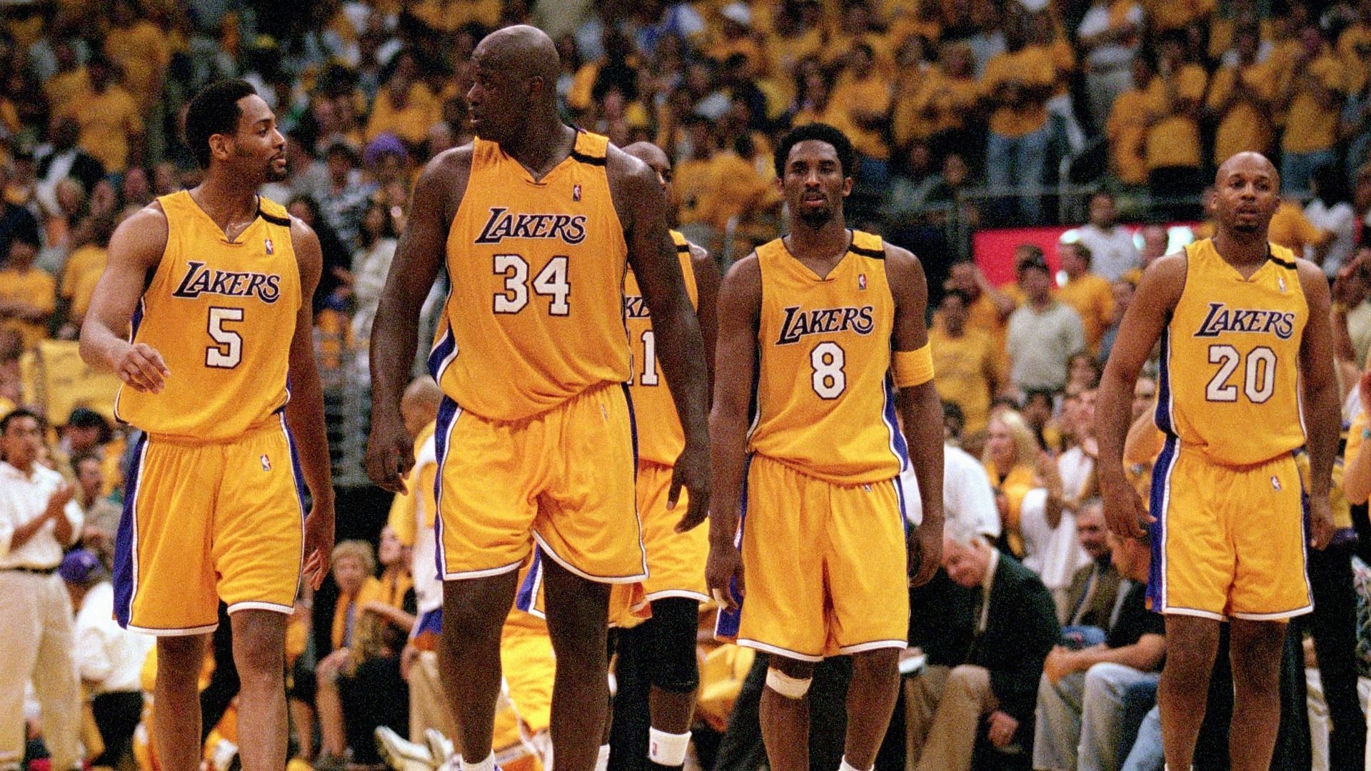 Robert Horry was an integral part of the Shaquille O&#039;Neal and Kobe Bryant era of the LA Lakers. [Photo: Sporting News]