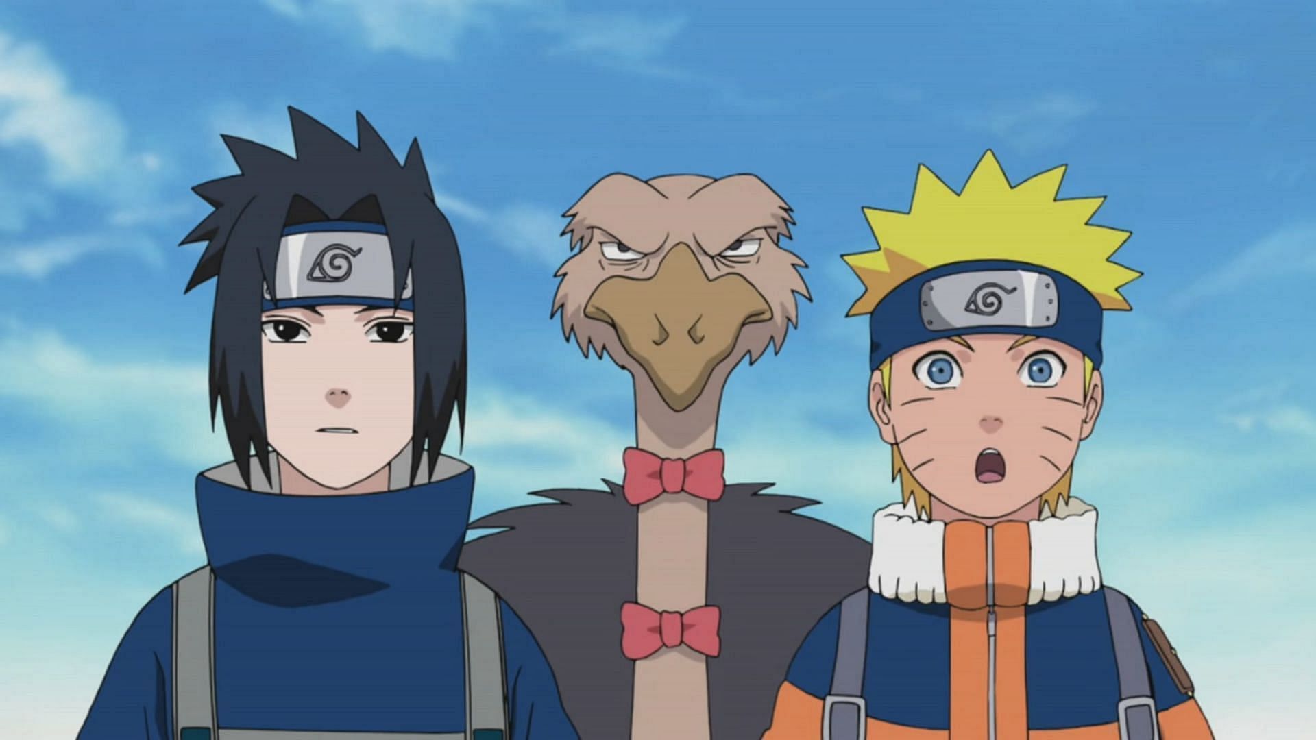 Sasuke Uchiha and Naruto Uzumaki (Image via Studio Pierrot)