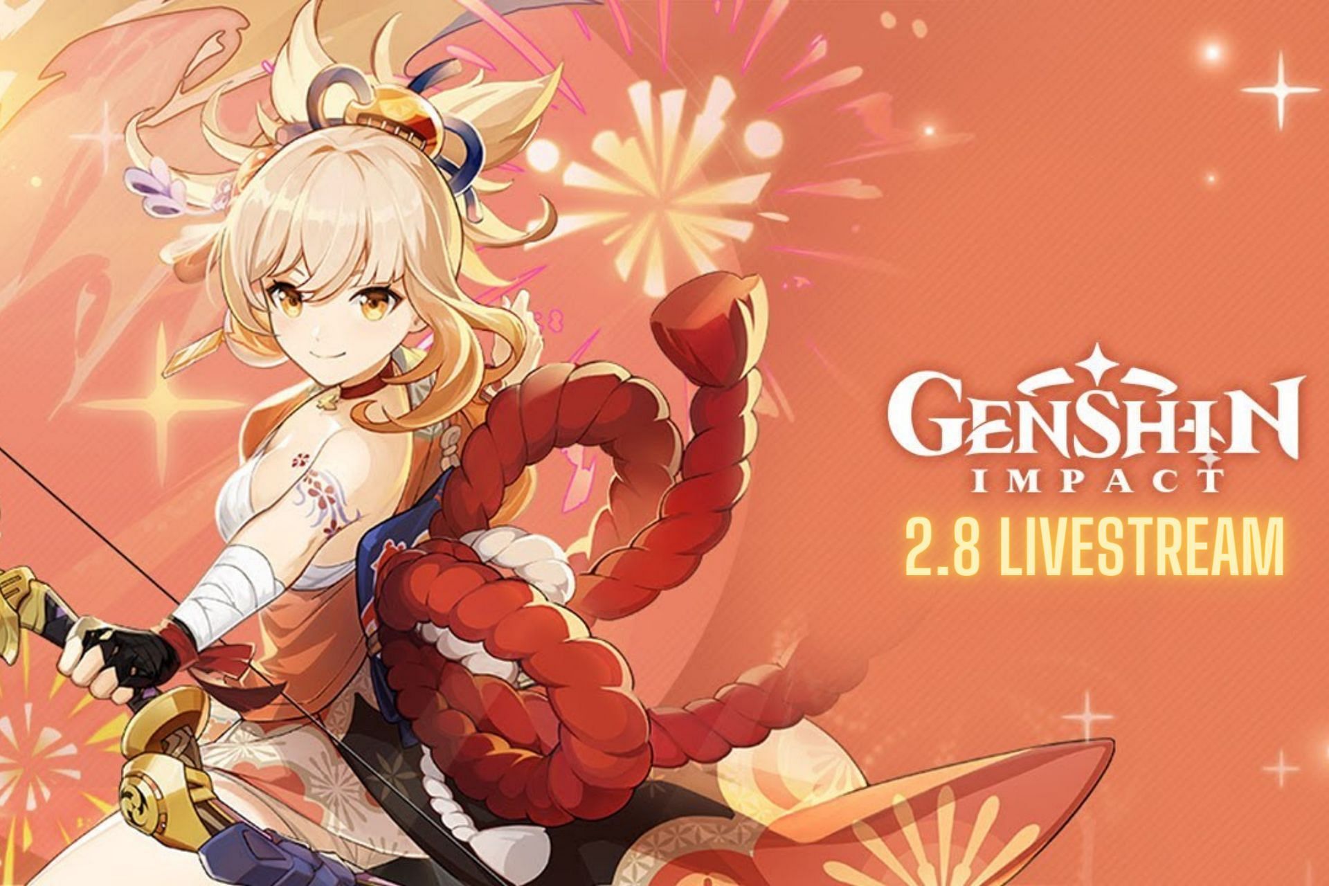 Genshin Impact 2.8 livestream will provide 3 new codes (Image via HoYoverse)