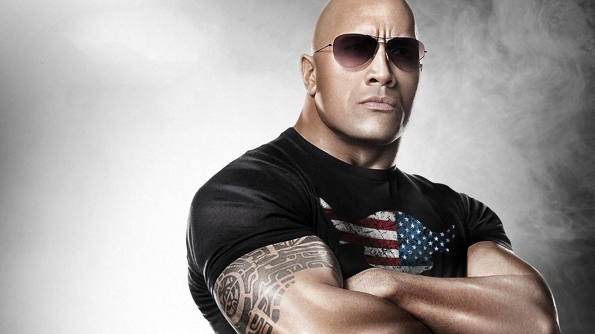 Dwayne Johnson&#039;s Workout and Diet revealed (Image via wallpaperaccess)