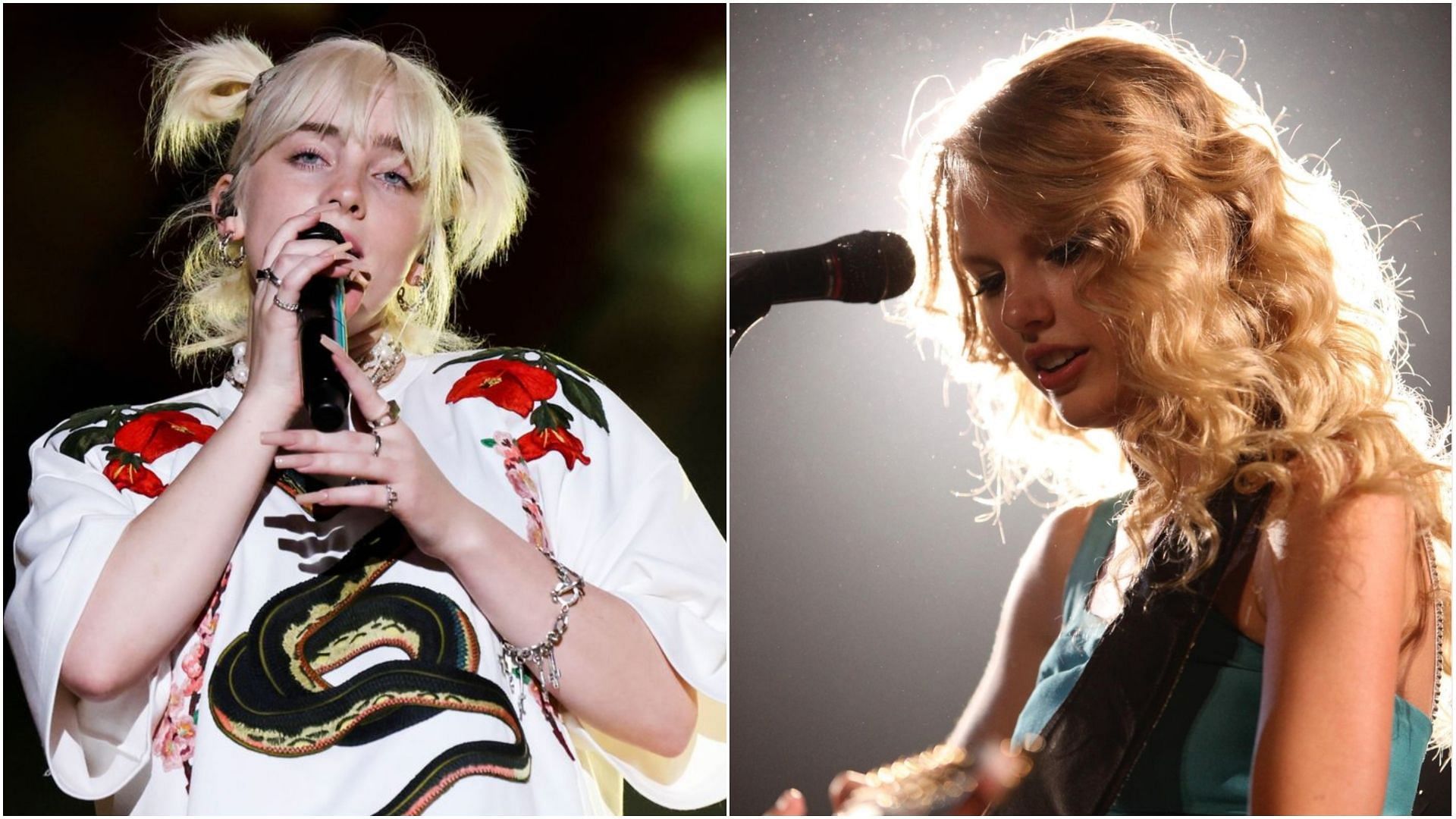 Billie Eilish and Taylor Swift have criticised SC&#039;s ruling overturning Roe Vs Wade. (Images via Getty and Instagram)