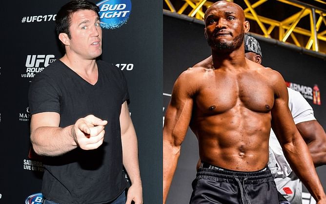 "Kamaru Usman soaking wet doesn't weigh 205 pounds" - Chael Sonnen says 'The Nigerian Nightmare' must vacate 170lbs belt to move up to 205lbs