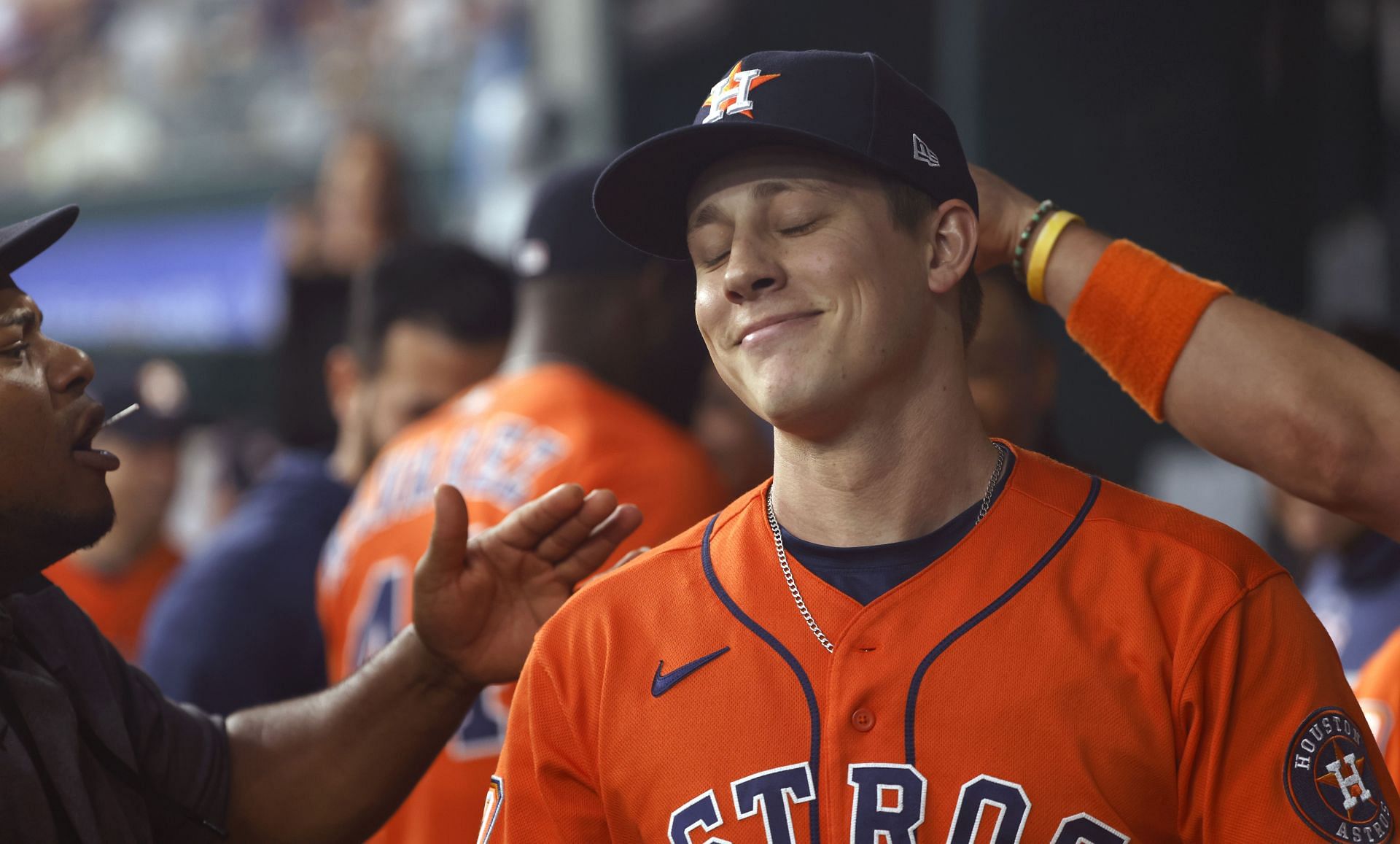 Houston Astros reliever Phil Maton fed the Texas Rangers nine fastballs and generated three strikeouts in the seventh inning today.