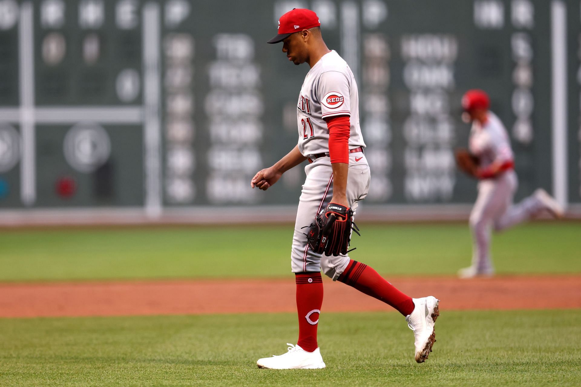 Hunter Greene getting tattooed and the Reds are watching him burn” - MLB  Twitter reacts after the Dodgers school Cincinnati Reds rookie Hunter Greene  with 8 hits and 5 runs in just 3 innings