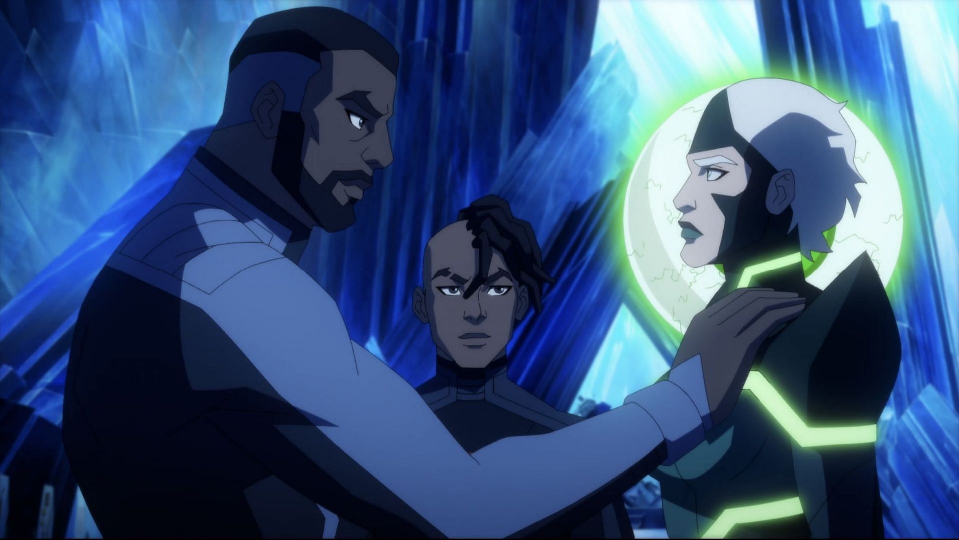 Dru-Zod, Ursa, and Lor-Zod in Young Justice (Image via HBO Max)