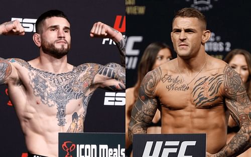 Sean Brady (left) and Dustin Poirier (right)