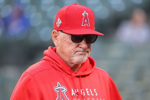 Los Angeles Angels' former manager Joe Maddon