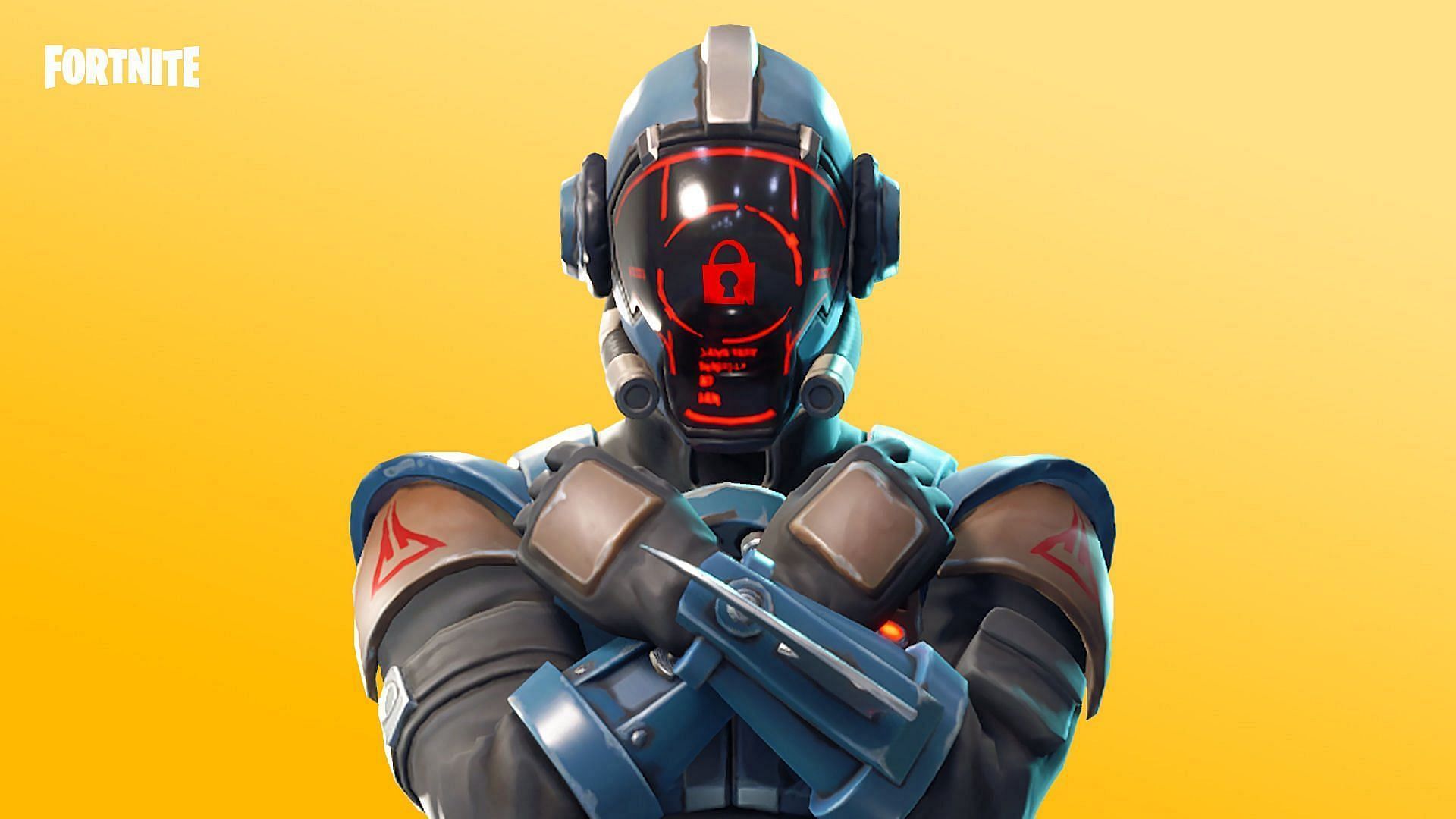 The Visitor was the first of The Seven to land on the island in Fortnite (Image via Epic Games)