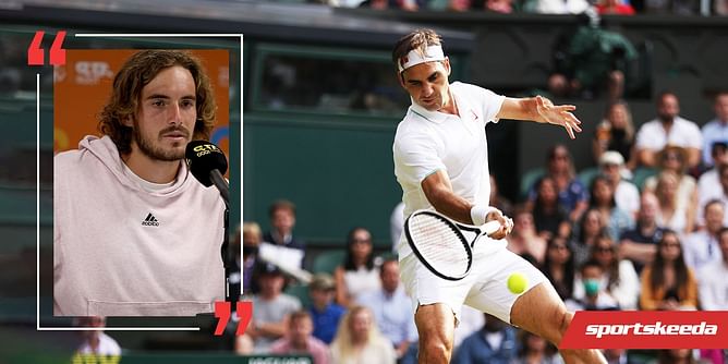 "Roger Federer is someone that is difficult to believe he's real" - Stefanos Tsitsipas