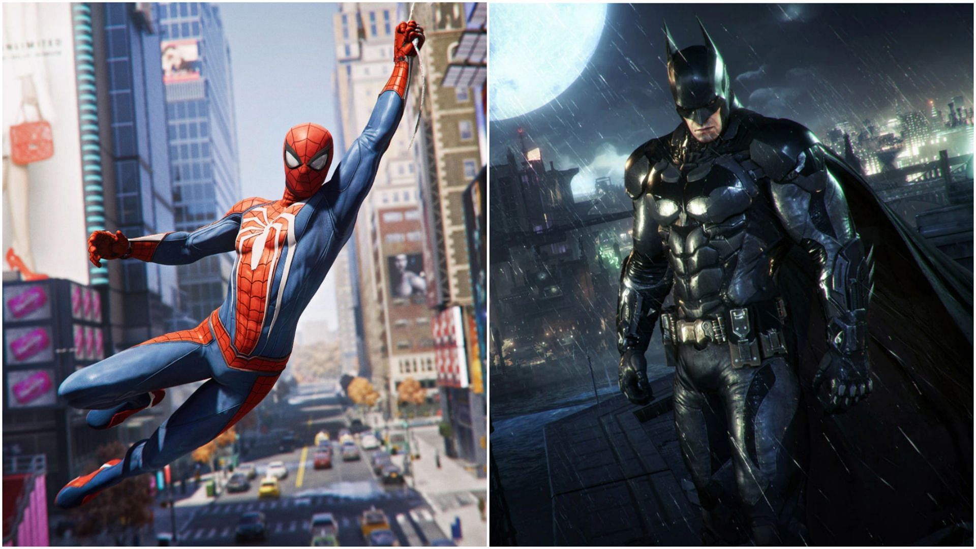 5 best superhero video games based on Comics (and 5 based on DC)
