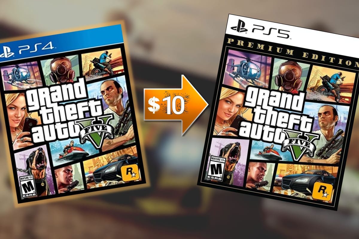 does gta 5 ps4 edition work on ps5