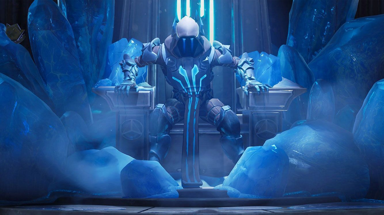 The Ice King was one of the coolest-looking Tier 100 skins in Fortnite (Image via Epic Games)
