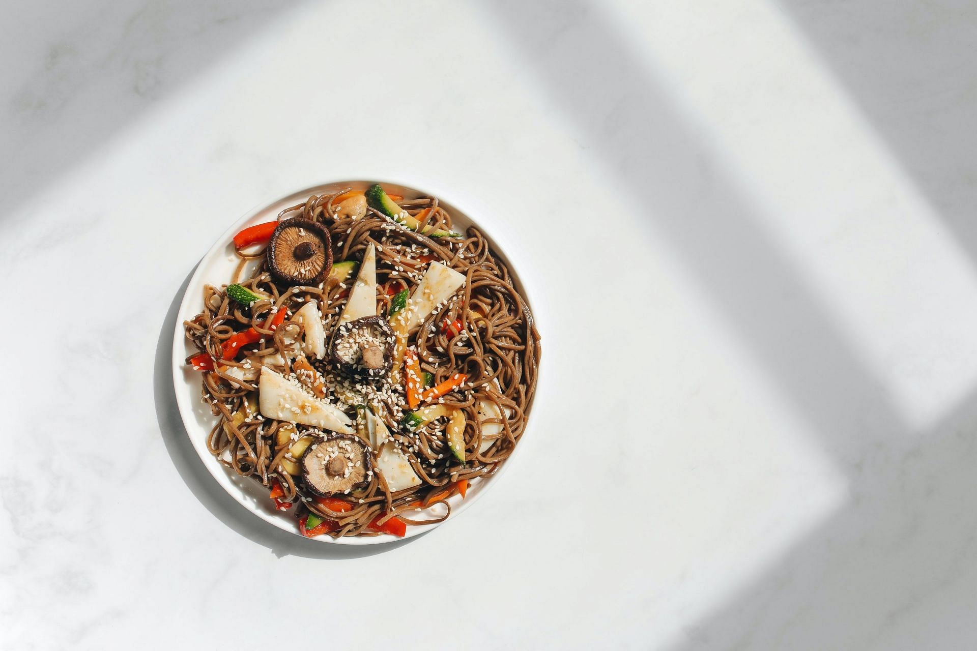 Buckwheat noodles are an excellent healthy option to include minerals, antioxidants and fiber in your meal (Image via Pexels @Polina Tankilevitch)