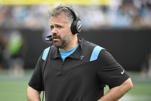 Carolina Panthers head coach, Matt Rhule